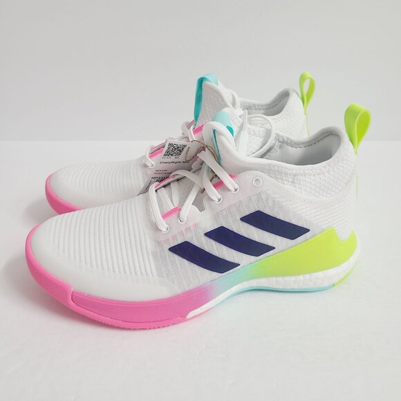 NEW Adidas Womens CrazyFlight Mid Volleyball Shoes HP3337...